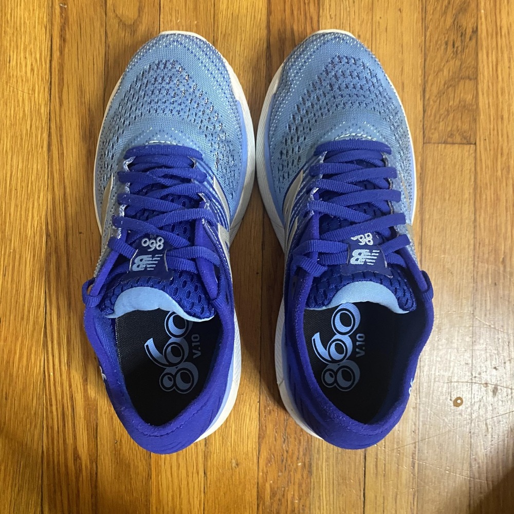 New Balance 860 v10 Running Shoes Womens Size 7.5 Wide Blue Stability W860G10 - Picture 5 of 11
